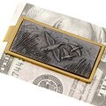 Men's Metal Goldtone Money Clip