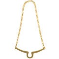 Men's Goldtone Metal Cable Tie Chain