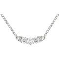 14k White Gold 1ct TDW Diamond Necklace