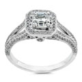 14k White Gold 1 1/3ct TDW Diamond Engagement Ring (G-H, I1-I2)