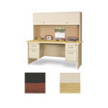 Marvel 72-inch Double Pedestal Steel Desk with Flipper Doors