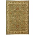 Antiquities Gem Green Wool Rug (4' x 6')