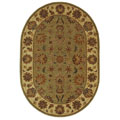 Heritage Kerman Rug (4'6 x 6'6 Oval)