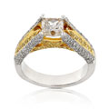 Platinum 18k Gold Certified 1 7/8ct TDW Diamond Ring