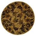 Heritage Floral Rug (3' 6 Round)