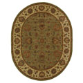 Heritage Kerman Rug (7'6 x 9'6 Oval)