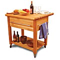Grand Workcenter Drop Leaf Kitchen Cart