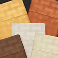 Jacquard 600 Thread Count Basketweave Sheet Set