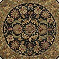 Hand-knotted Legacy Wool Rug (8' Round)