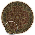 Hand-knotted Legacy Collection Wool Rug (8' Round)