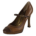 Dolce & Gabbana Tabacco Brown High Heel Pump