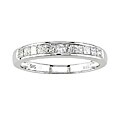 14k White Gold 1/2ct TDW Diamond Anniversary Band (Set of 2)