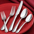 Rogers 45-piece Rose Bouquet Flatware w/ Hostess Set