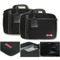 Black/Grey Briefcase fits 17-inch Laptop Computer