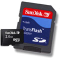 SanDisk 2GB T-Flash MicroSD Memory Card