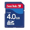 SanDisk 4GB Secure Digital SDHC Memory Card