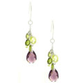 Sterling Silver Cubic Zirconia Drop Earrings