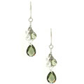 Sterling Silver Cubic Zirconia Drop Earrings