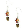 Sterling Silver Cubic Zirconia Drop Earrings