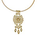 14k Gold-plated Sterling Silver Vintage Necklace
