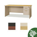Marvel 66-inch Single Pedestal Steel Desk