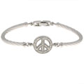 Maddy Emerson Couture 'Peace' Diamond Half Bangle
