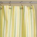 Citrus Stripe Cotton Shower Curtain