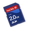 SanDisk 2GB Secure Digital Memory Card