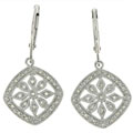 Maddy Emerson Couture Graceful 1/8ct TDW Diamond Earrings