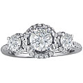 14k White Gold 1 1/2ct TDW Diamond Ring