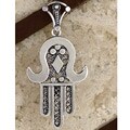 Sterling Silver Hamsa Pendant (Israel)