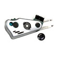 Golf Buddy Tool w/ Brush, Ball Marker