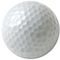 Golf Ball Shaped Mouse Pad
