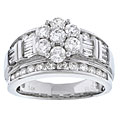 14k White Gold 2ct TDW Diamond Bridal Ring