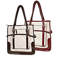 Chinese Laundry Pebble Grain Braid Accent Handbag