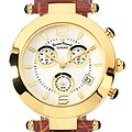Lucien Piccard 'Corinthian Gold' Chronograph Watch