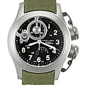Hamilton Khaki Navy Frogman Canvas Strap Watch