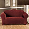 Stretch Velvet Washable Loveseat Slipcover