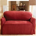 Textured Stripe Sofa Slipcover