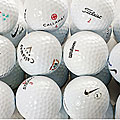 Mix Brands 60-pack AA Recycled Golf Balls