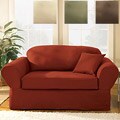 Two-Piece Supreme Twill Washable Sofa Slipcover