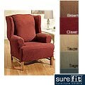 Sure Fit Stretch Modern Wing Chair Slipcover