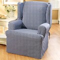 Sure Fit Blue Jeans Wing Chair Slipcover