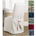 Cotton Classic Full-length Dining Chair Slipcovers (Pair)