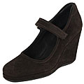 Prada Suede Platform Mary Janes