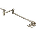 Fontaine Transitional Style Pot Filler Faucet (Brushed Nickel)