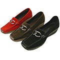 Bandolino Baklava Suede Wedge Loafers