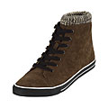 Dolce & Gabbana Suede High Top Sneakers