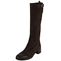 Prada Sport Chocolate Suede Buckle Boots