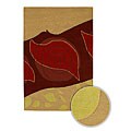 Hand-tufted Alani Wool Rug (5' x 7'6)